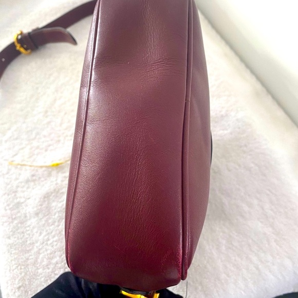 SOLD OUT!! Authentic Cartier Bordeaux Leather Bag - Picture 7 of 14